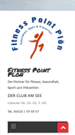 Mobile Screenshot of fitness-point-ploen.de